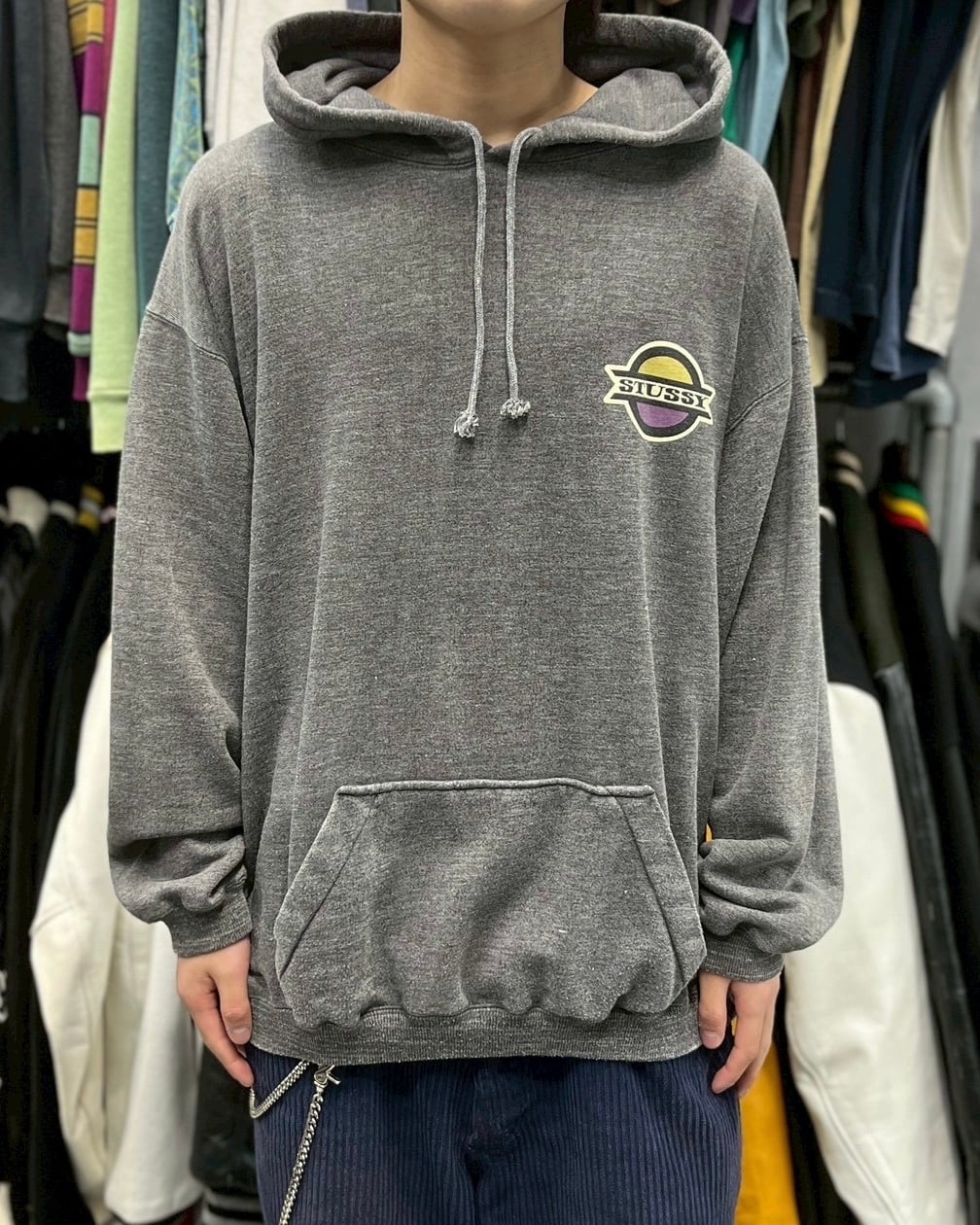 80's~90's old stussy Design Hoodie “黒タグ”【高円寺本店】 | curb
