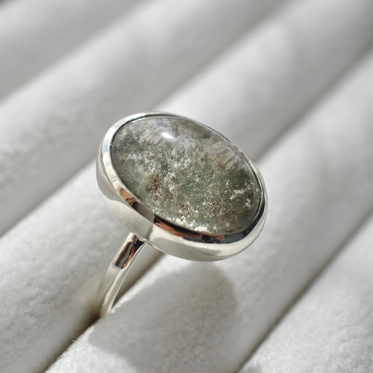 Garden Quartz ガーデンクォーツ リング グリーン | ETORA JEWELRY Garden Quartz ガーデンクォーツ リング グリーン | ETORA JEWELRY