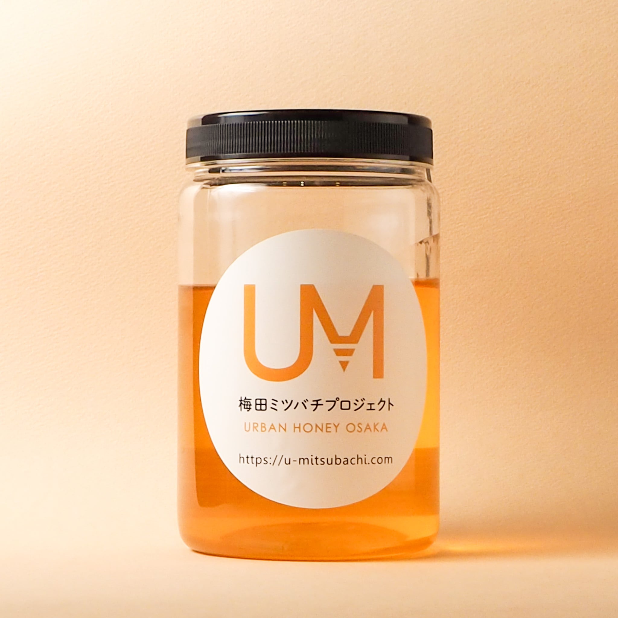 梅田ミツバチプロジェクト活動支援はちみつ1kg | OSAKAHONEY
