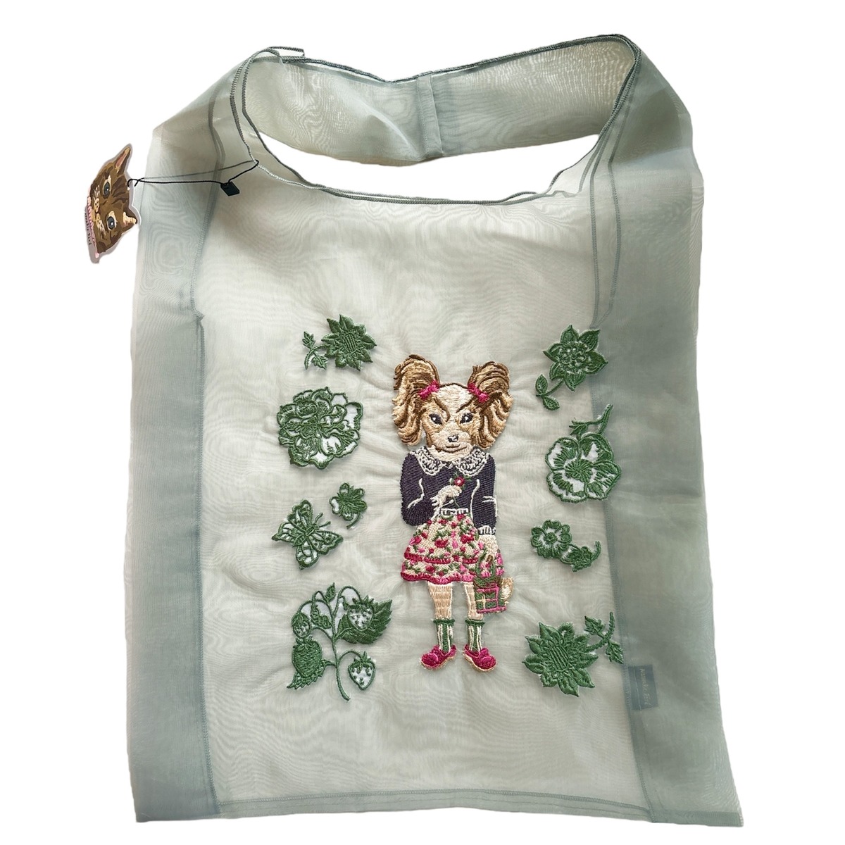 Picture of New!【Nathalie Lete】ナタリー・レテ オーガンジーバッグ ドッグ Nathalie Lete Organdy Bag Dog ...