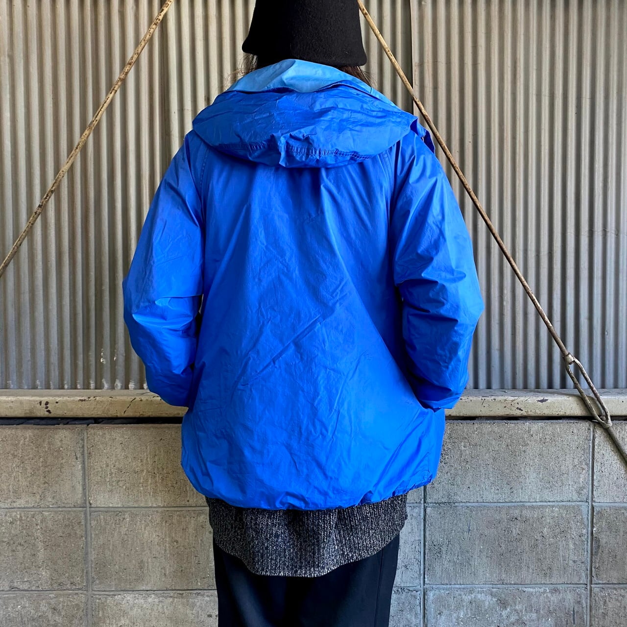 80年代 茶タグ USA製 THE NORTH FACE ザ ノースフェイス GORE-TEX マウンテンパーカー メンズL 古着 ゴアテックス  ブルー 青色 80s ヴィンテージ ビンテージ 【アウトドアジャケット】【WS2201】 | cave 古着屋【公式】古着通販サイト