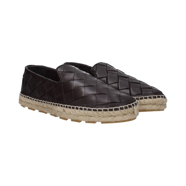 BOTTEGA VENETA ボッテガヴェネタ レディース エスパドリーユ レザー ブラウン