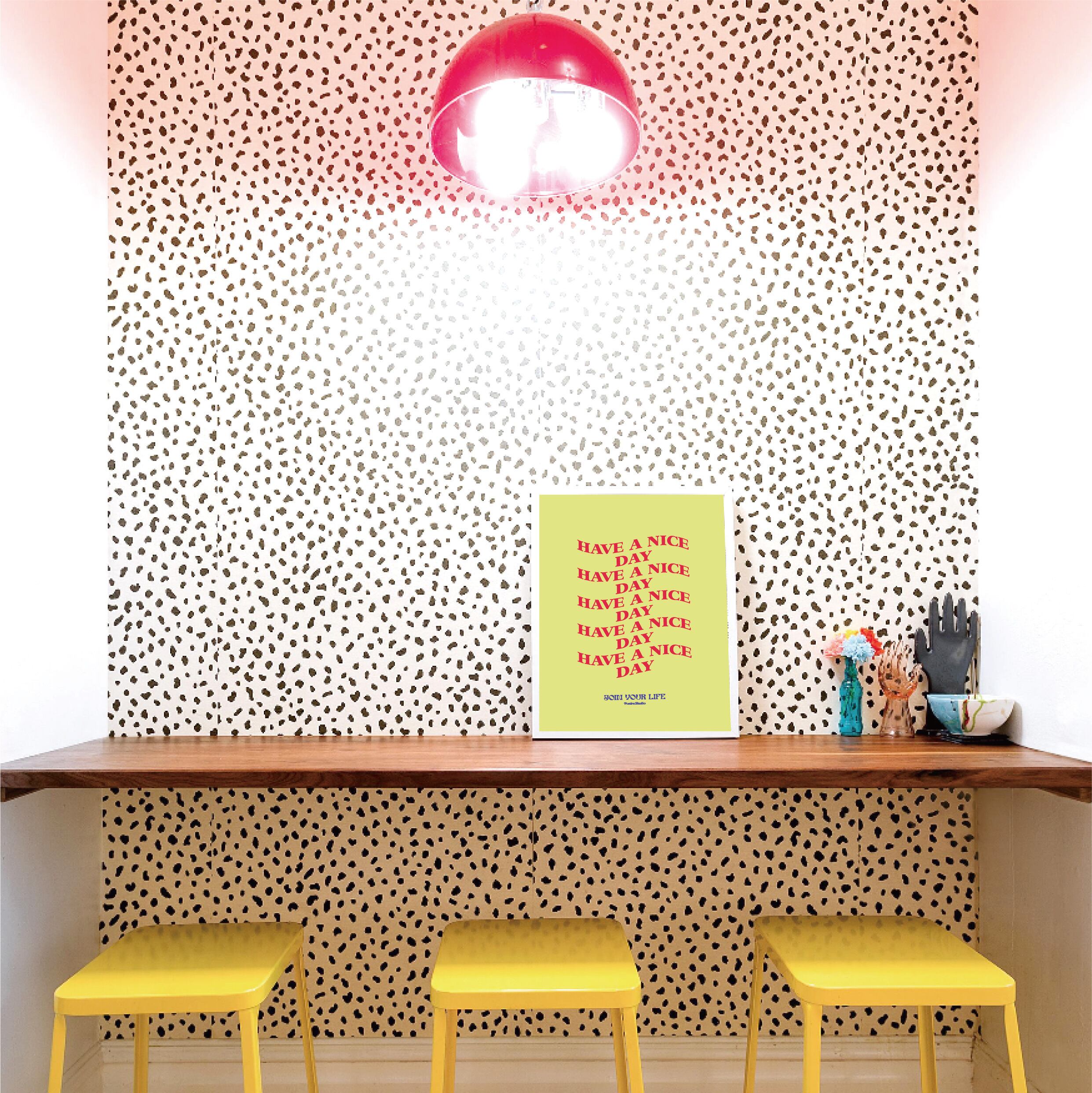 ♯004 HAVE A NICE DAY POSTER | Pontre Studio