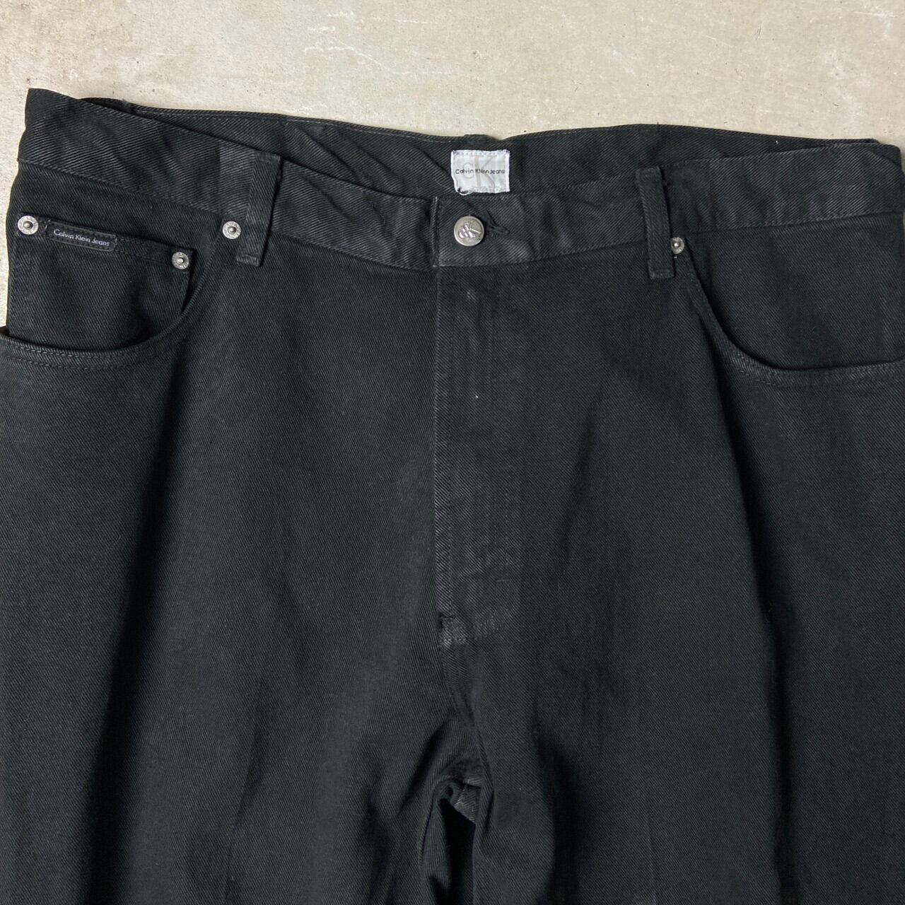 90年代 Calvin Klein Jeans カルバンクラインジーンズ ブラックデニム