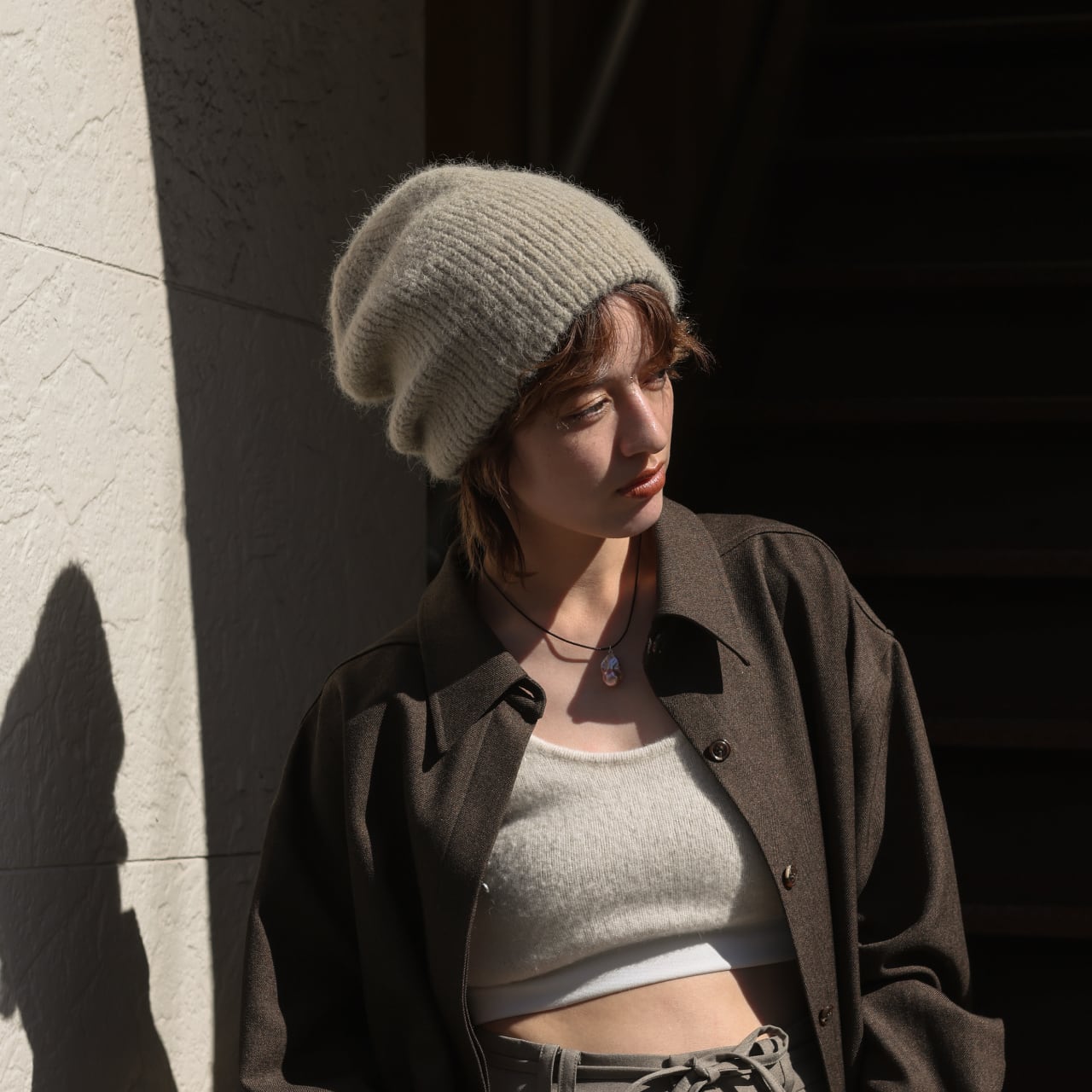 新品未使用⭐︎タグ付　CALME loose fit beanie ivory loose fit beanie / ivory | CALME /カルム -Lifestyle Shop-