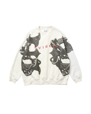 EVISEN / ANCHOR CREW SWEAT / ASH