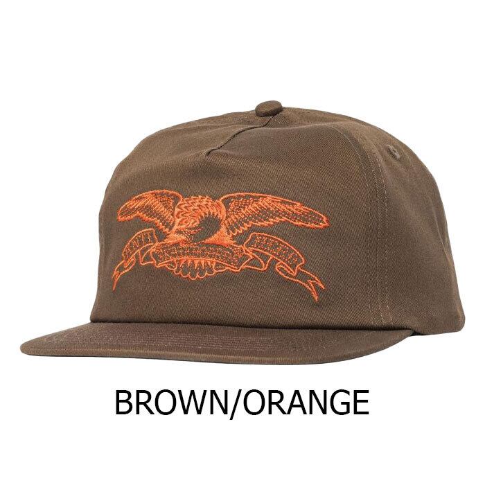 ANTIHERO ADJ BASIC EAGLE SNAP D.GREEN/YELLOW BROWN/ORANGE アンチ