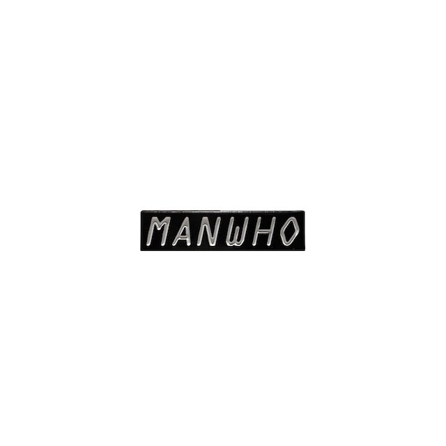 MANWHO ピンズ "BOXLOGO"