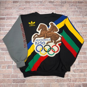 1990s adidas STOCKHOLM OLYMPIC SWEAT SHIRT