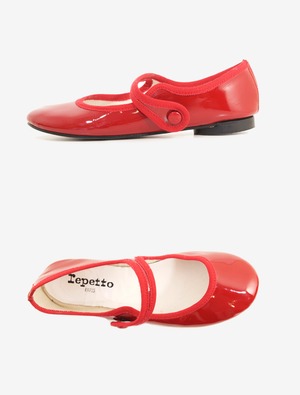 REPETTO MARY-JANE BALLERINA FLAT SHOES 