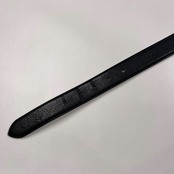 J.PRESS ジェイプレス レザーベルト ハトメ 5穴 /ブラック/ビジネス