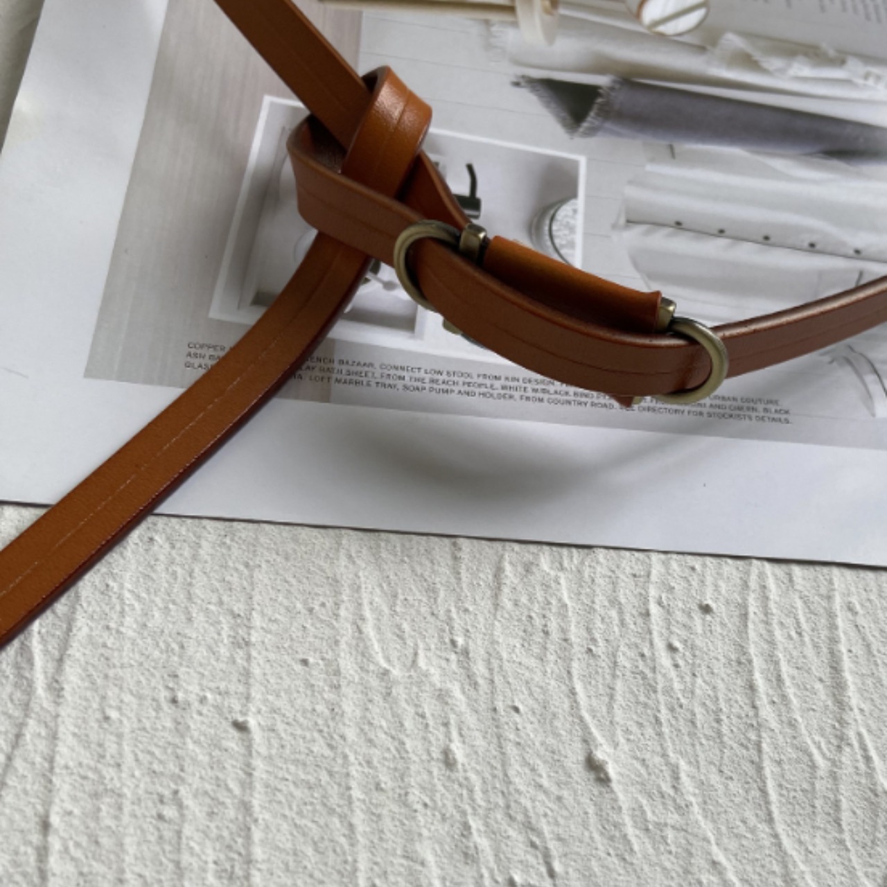 Ajusté Slim Belt F0602