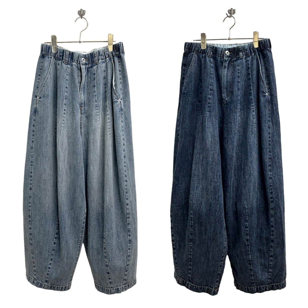 SALE【ayane】麻混デニムバレルレッグパンツ 826502 アヤン | red earth