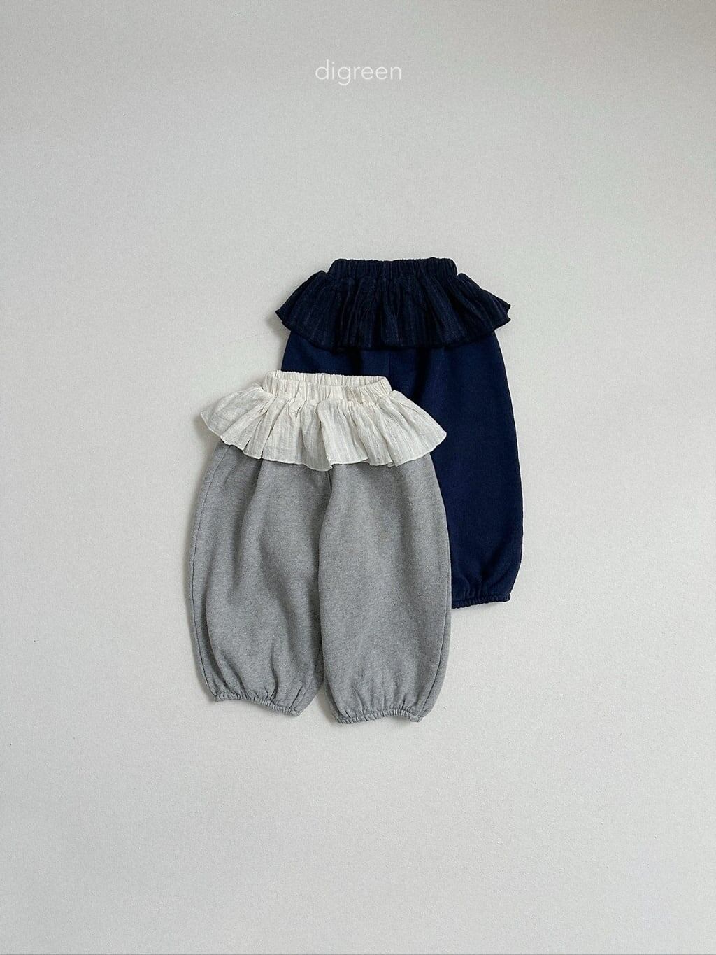 【予約】digreen Riel pants