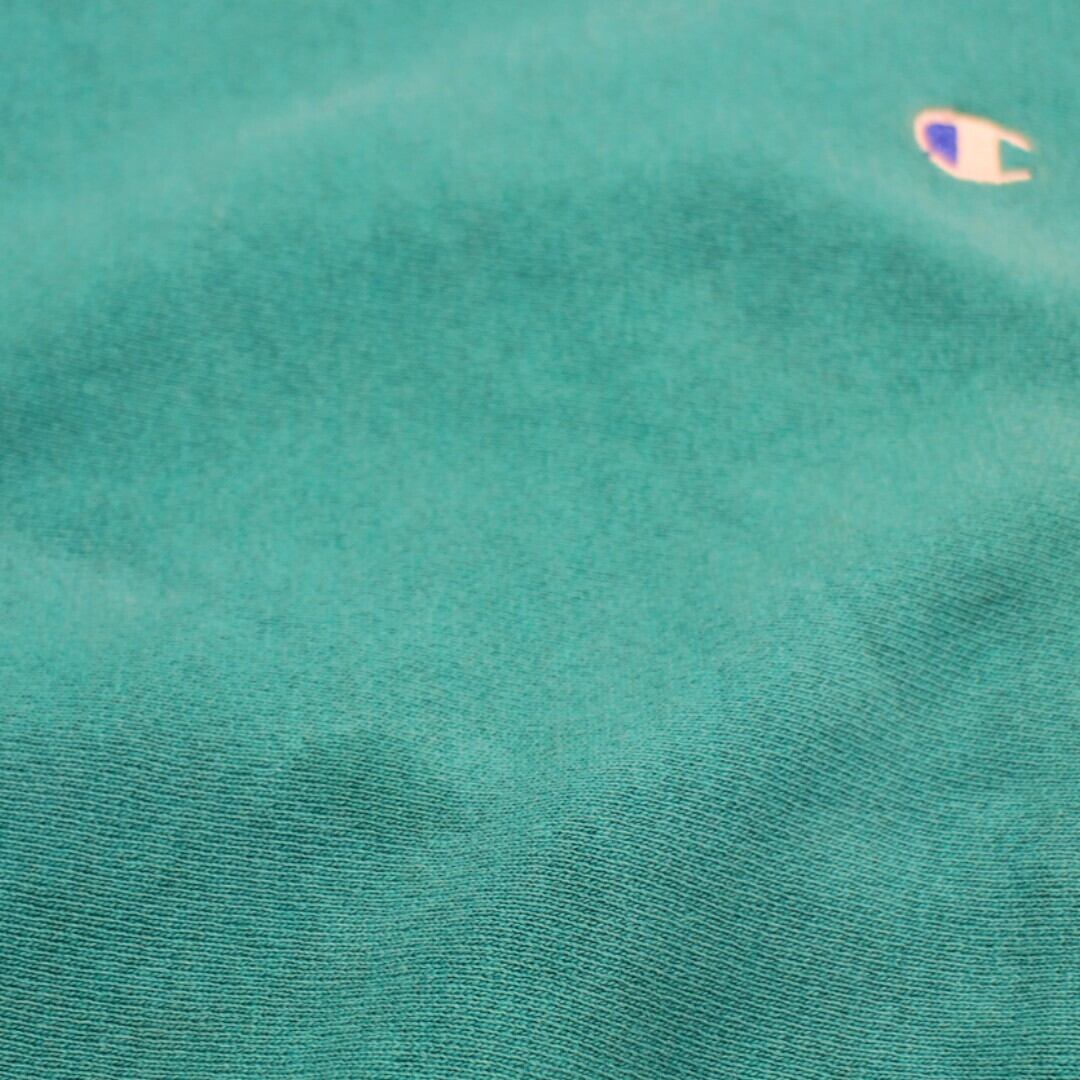 古着 80s USA製 Champion Reverse Weave Warmup Crew Neck Green