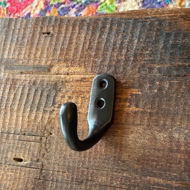 India Iron hook　インド　アイアンフック　DIY　収納　ハンギング　鉄物　壁掛け　ポールフック　ウォールフック