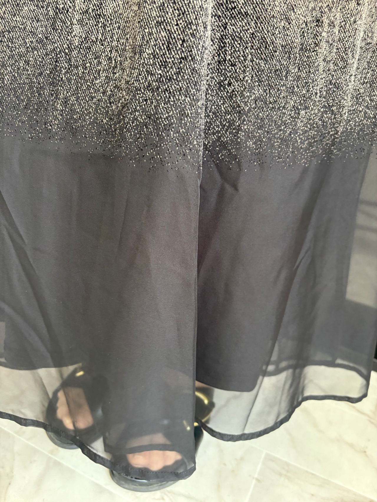 グラデーションデニムスカート　GALENA 70052-2104