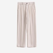 ノータックセンタープレス ストレートレッグパンツ af0093