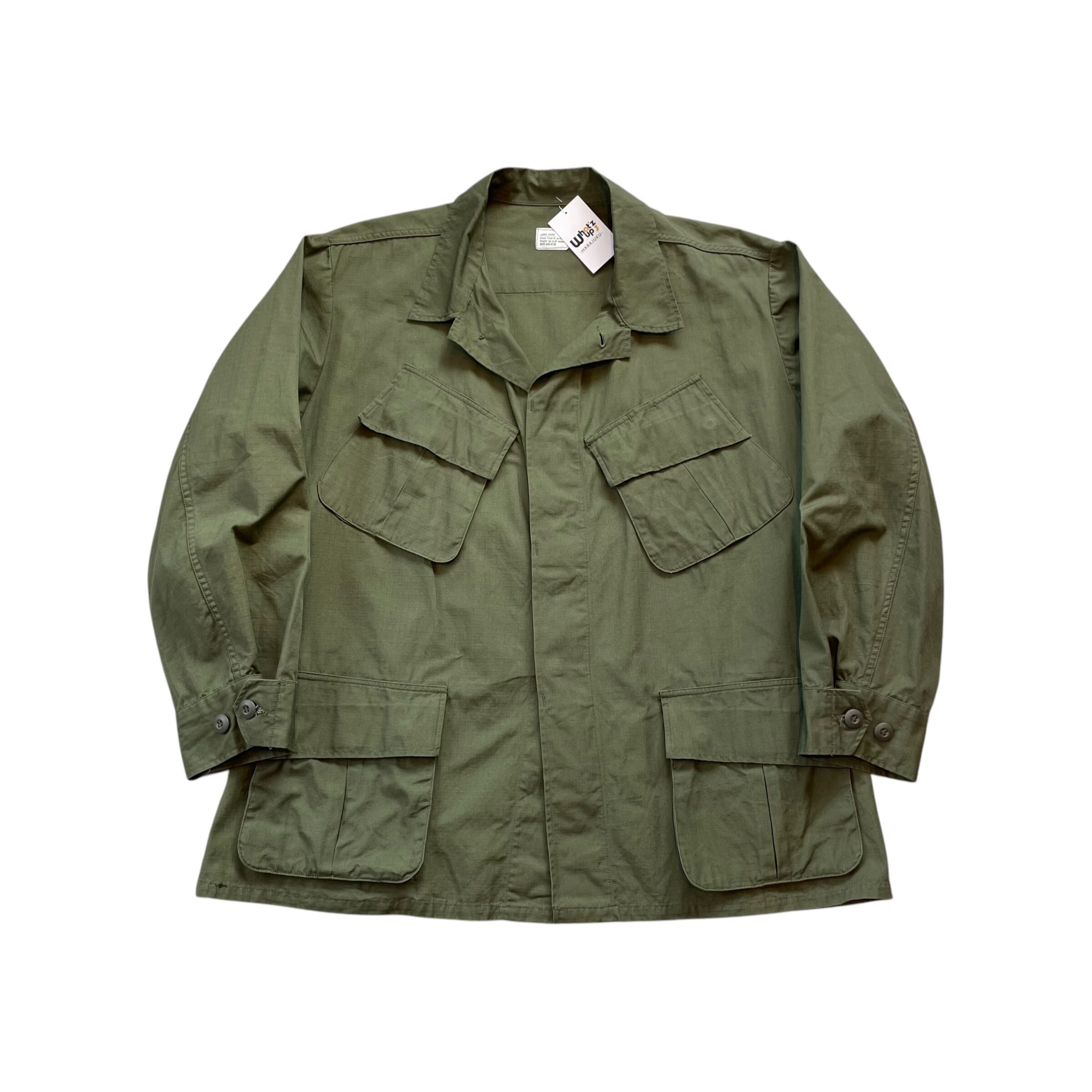 mint condition!! 1969s U.S.ARMY jungle fatigue jacket "Large-Short"