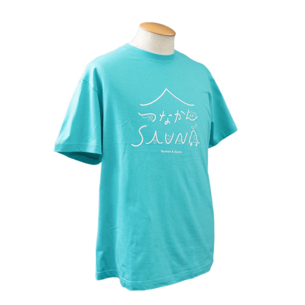 ただいま、つなかん」サウナTシャツ カラー：ブルー ＜限定販売