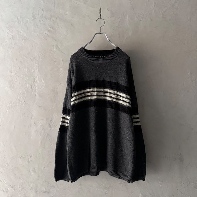-PAZZO- ramie×cotton separate knit