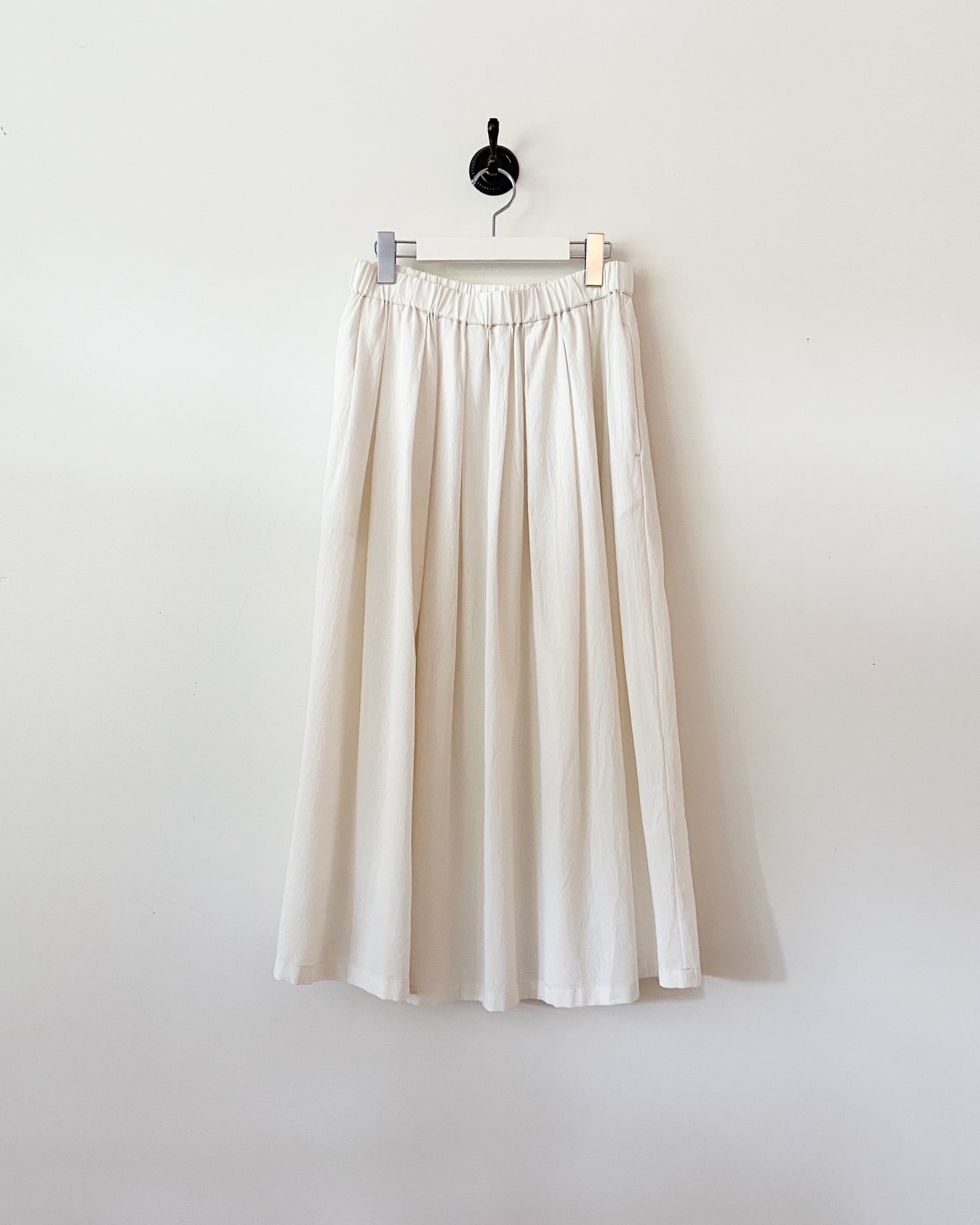 evam eva コットンスカート　cotton skirt