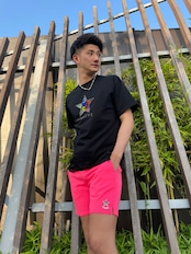 NUMBERX ラインストーン (半袖T-shirt) "BLACK"