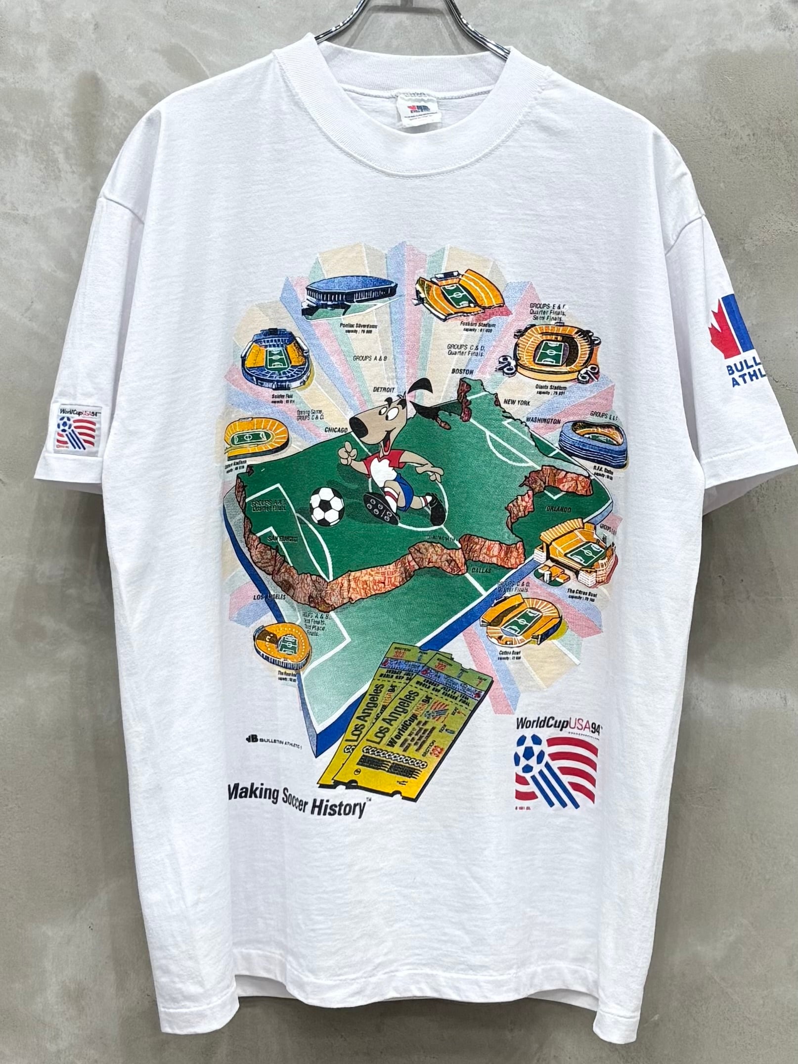 XXL LUCKY STRIKE PINUP GIRL GET LUCKEY T-Shirt ラッキーストライク