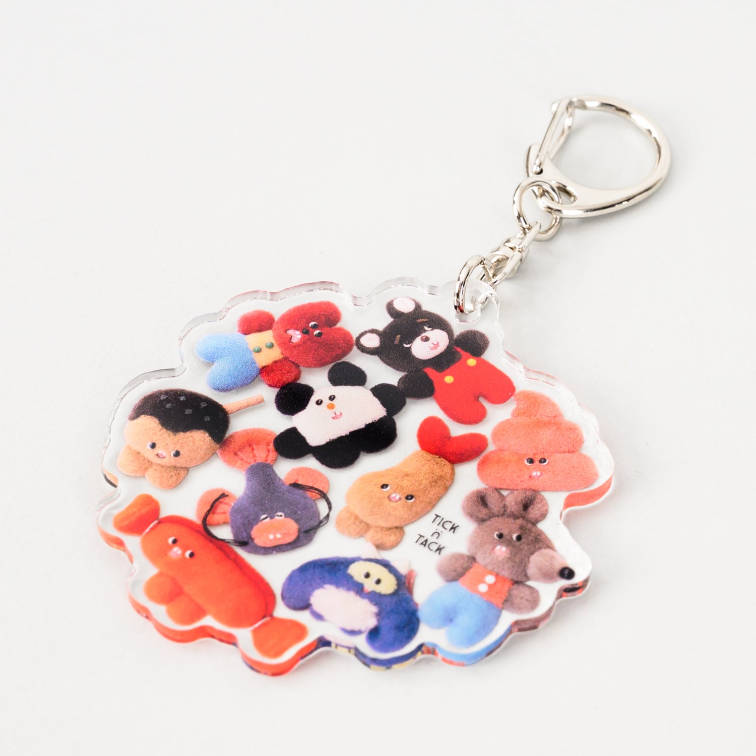 TOKYO KUMA STATION アクリルキーホルダー 4つセット TOKYO KUMA