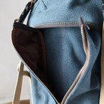 【Deadstock Item】バックパック / Top-flap Draw Backpack/ ネイビー×バーガンディ・ボトム