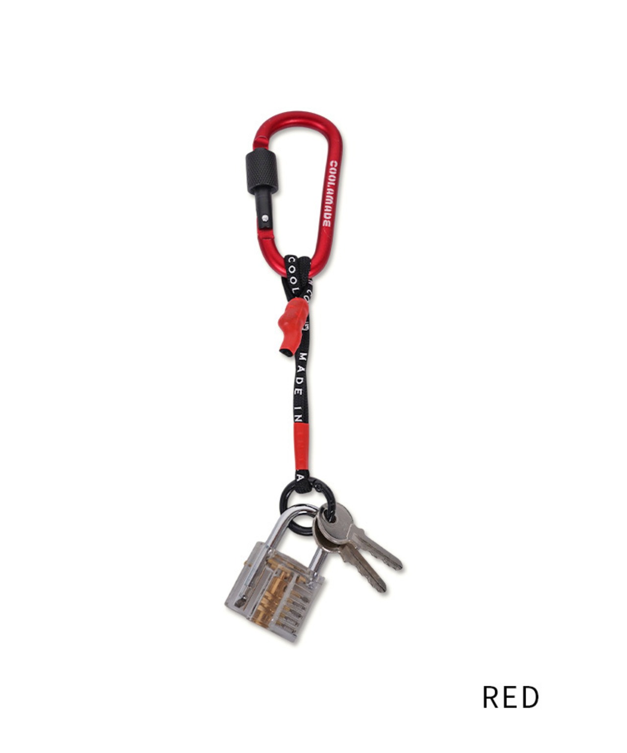 【直営限定ITEM】パドロック×オリジナルカラビナチャーム　CQ-48524H