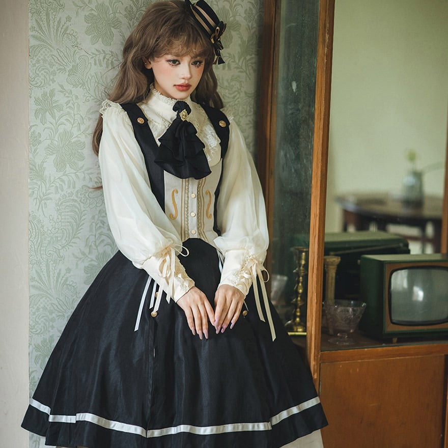 SEASONZ クラロリ ベスト バイオリン エレガント ベビードール 原宿