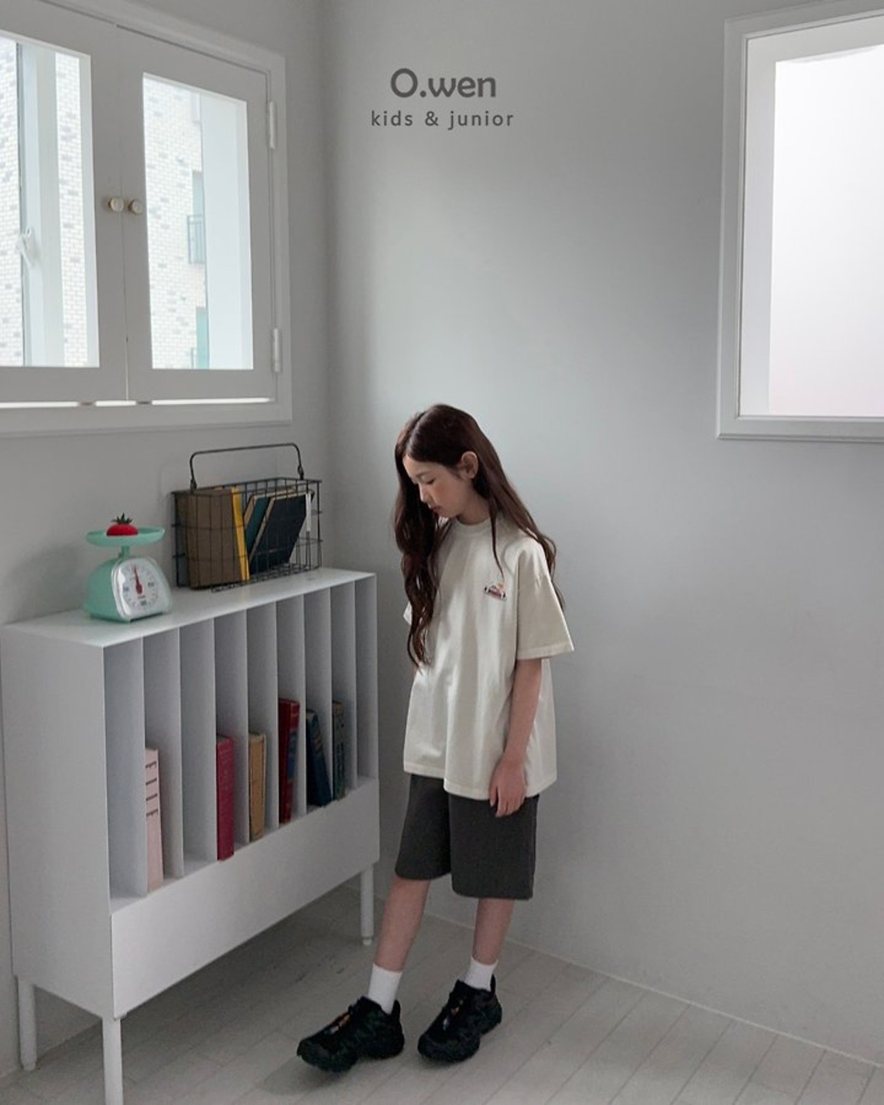 [O.wen] Camping Pigment Short sleeve T-shirt / [오웬] 캠핑피그먼트반팔티