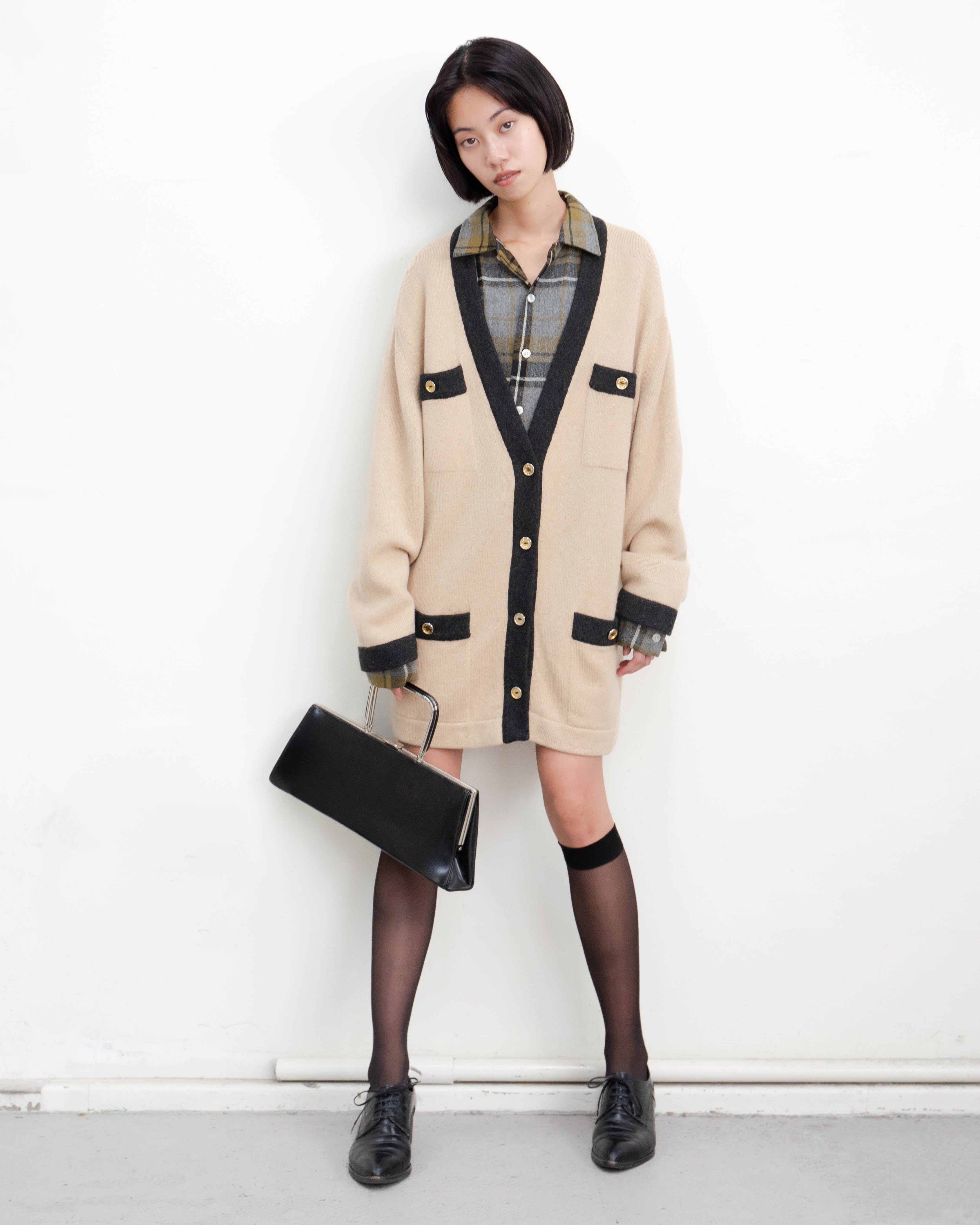 1980s CELINE - cashmere knit cardigan | LUIK FINN