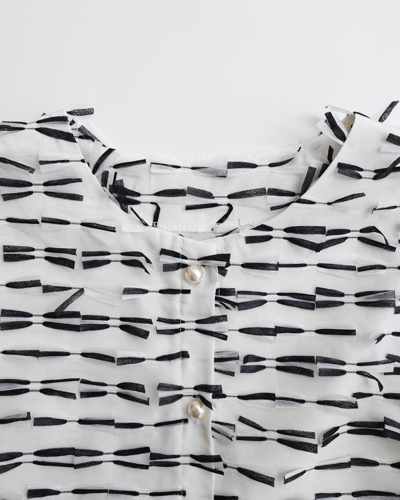 リボンジャガードベスト［70008］