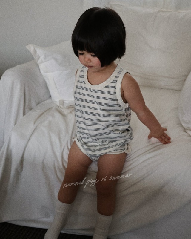 《予約》送料無料【normal play】Chocolate Sleeveless Tee