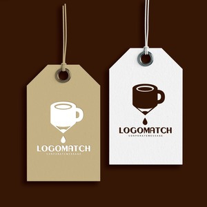 コーヒーとペンのロゴ