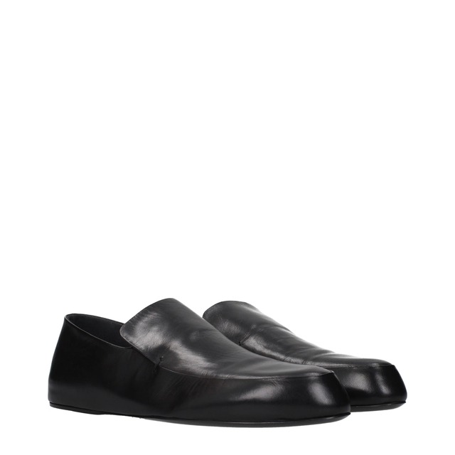 【新品】JIL SANDER ジルサンダー レディース ローファー レザー ブラック ZJ0023P4864001