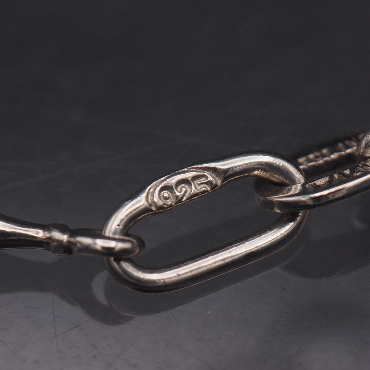 H299 ヴィンテージ STERLING ITALY 925刻印 ロング ネックレス