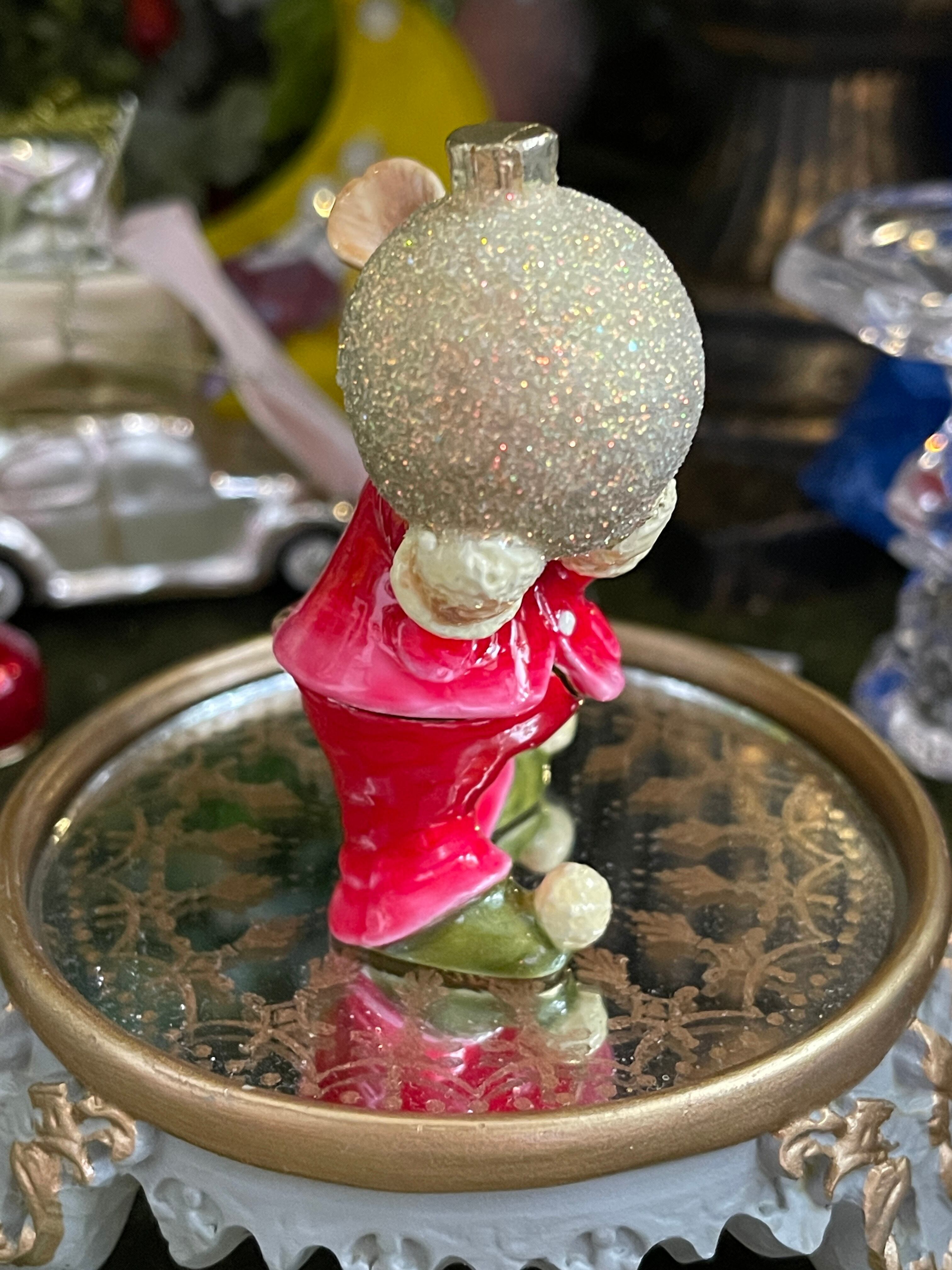 ハマースレイ　レディーパトリシア　ハワードスプレイ　エッグ　トリンケットボックス ◇ボールマウス◇エナメルBOX◇Trinket トリンケットボックス◇英国