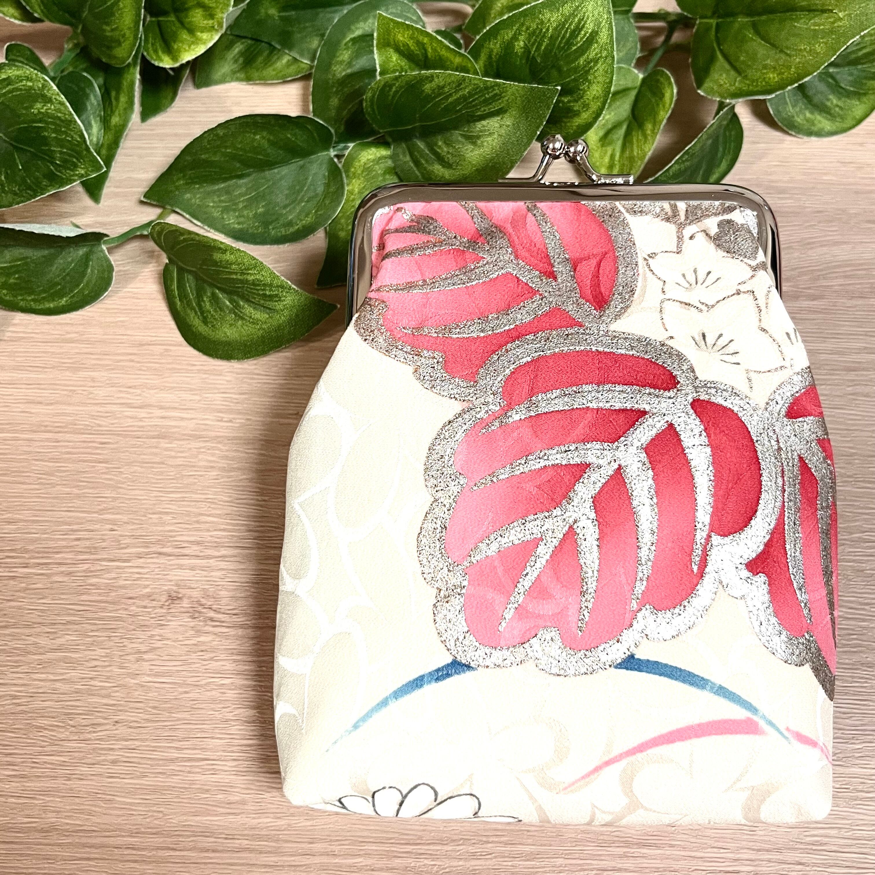 手作り ポーチ 小銭入れ 小物入れ ハンドメイド 和柄 てるてる坊主 