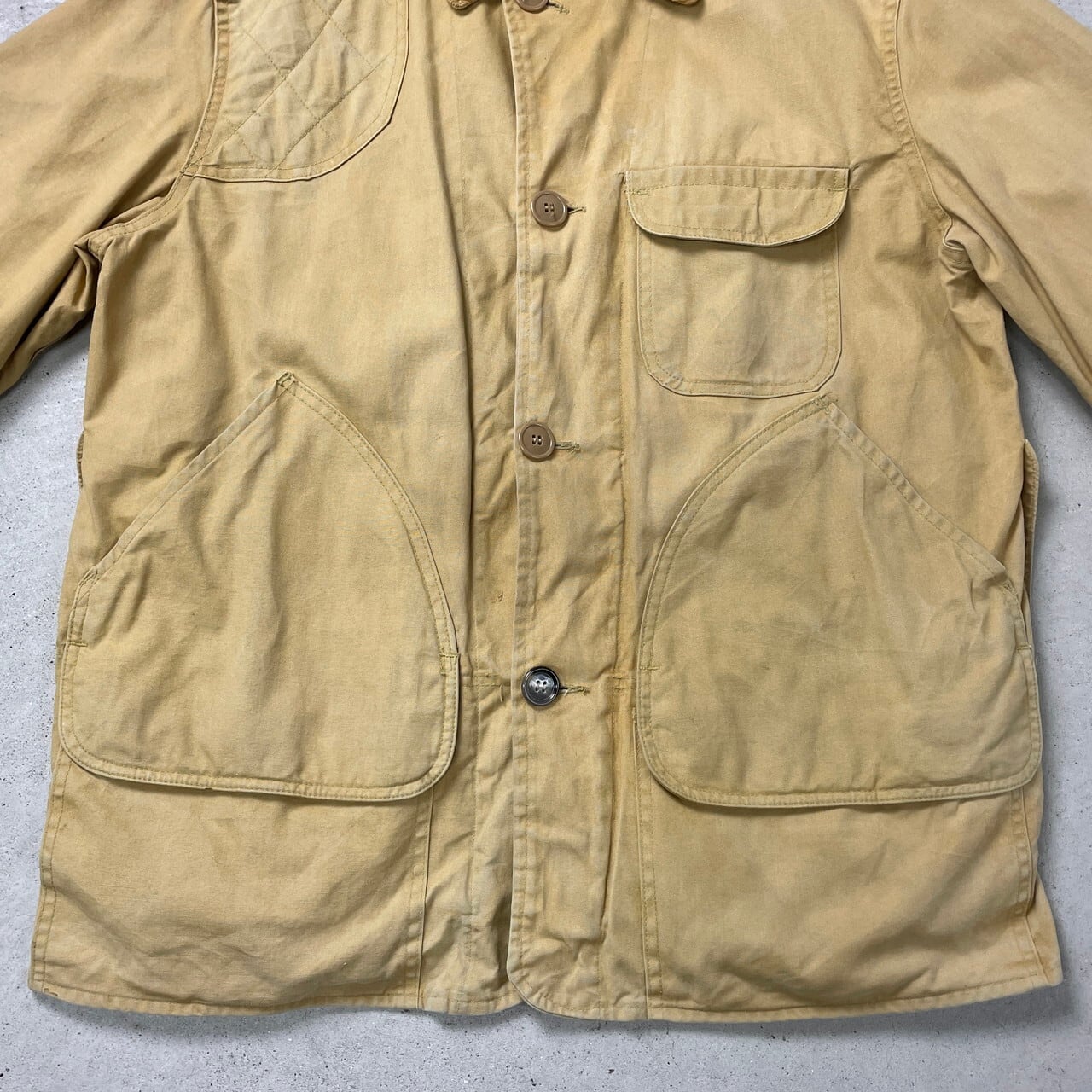 60年代~70年代 Black Sheep BRAND コーデュロイ襟 ダック地