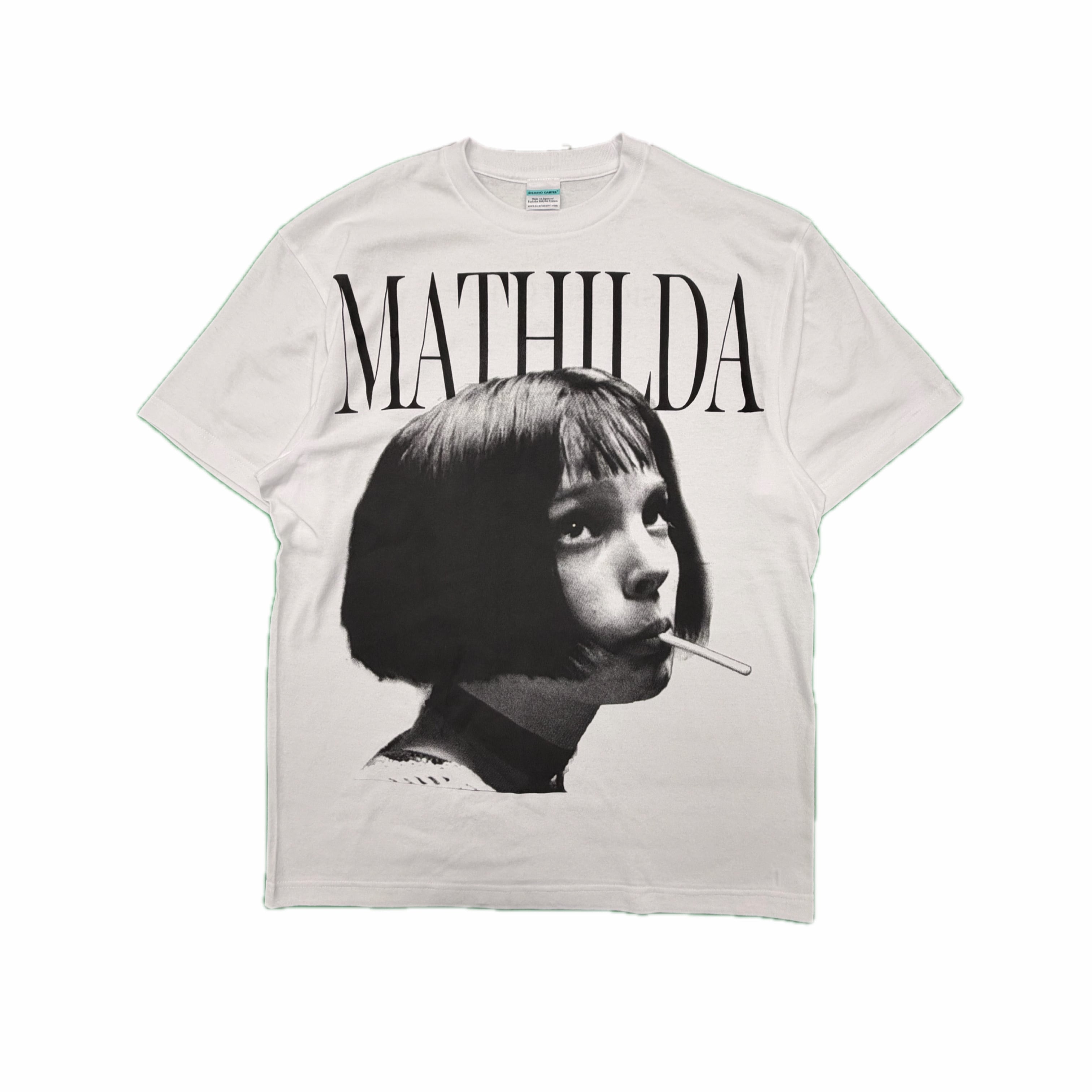 INFINITE ×SICARIOCARTELⓇ MATILDA TEE WH×BK | SICARIO CARTEL