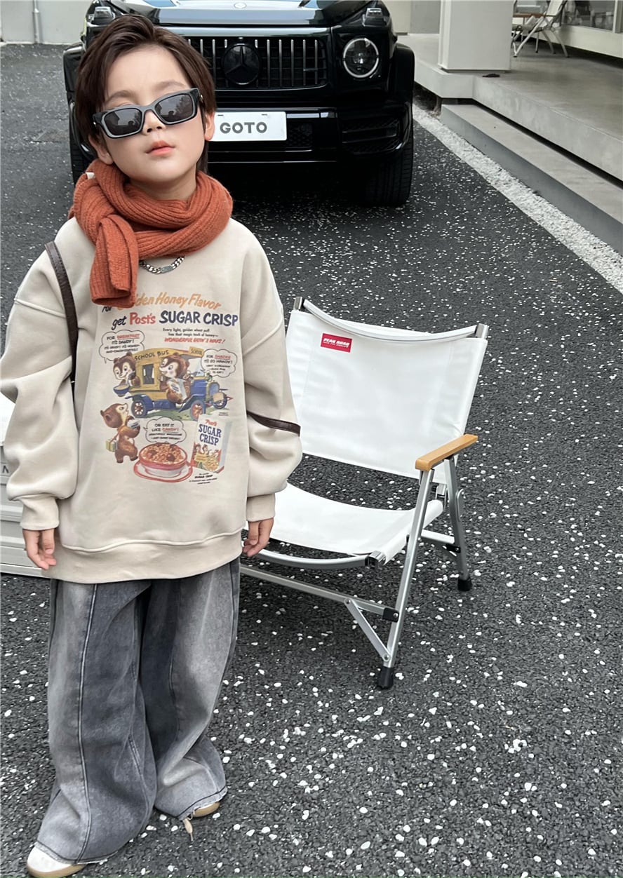 120cm SHUGARCRISP裏起毛トレーナー