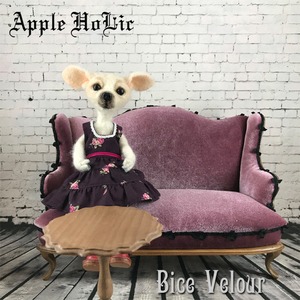 ドール チェア L　Bice Pink Velour・ビーチェ ピンク べロア　 二人掛け