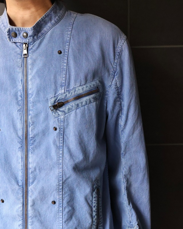 【Neil Barrett】coloring corduroy jacket