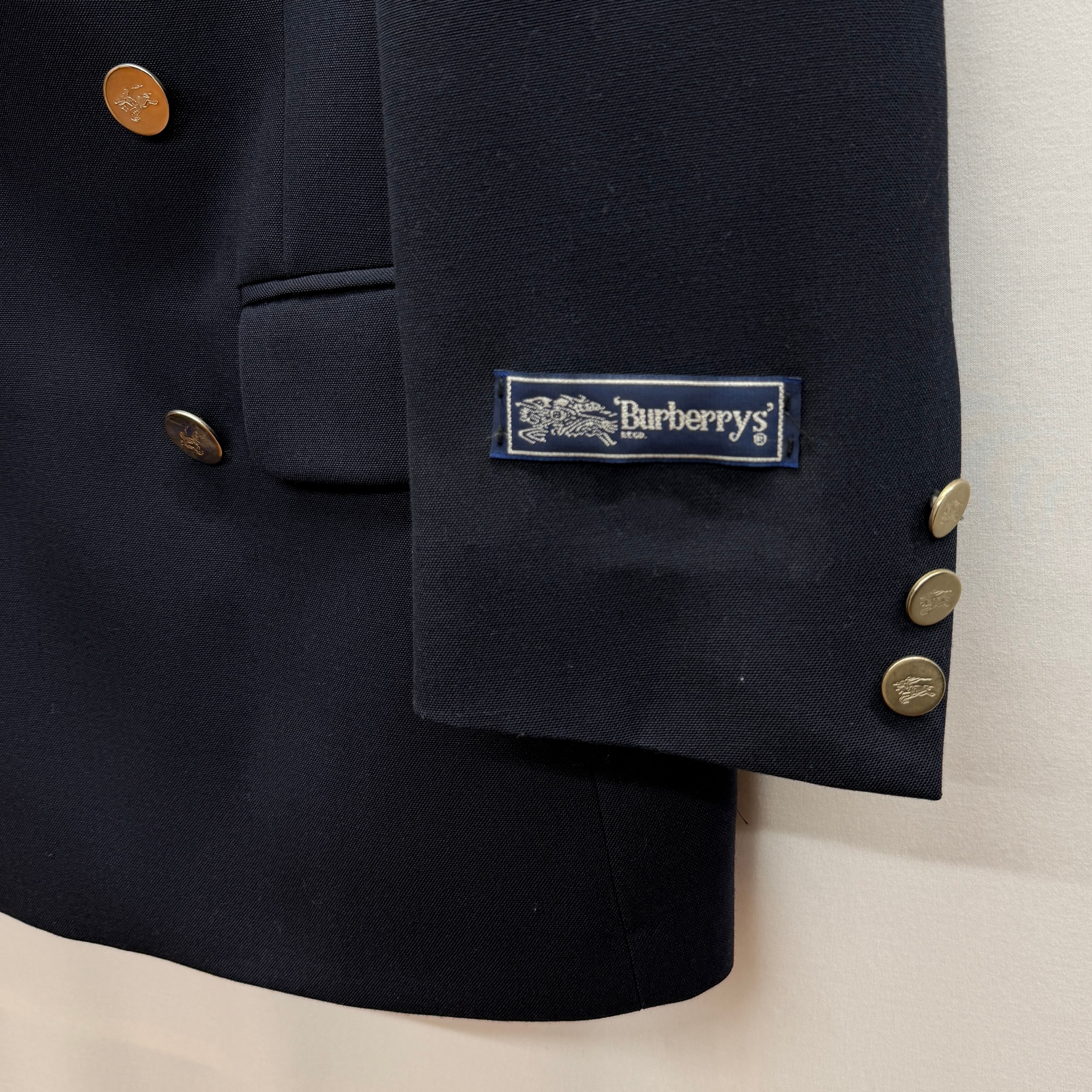 Burberrys】90s burberrys jacket バーバリー ブレザー ダブルブレスト