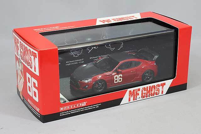 モデラーズ 1/43 MFゴースト Toyota 86 GT MFG第4戦 シーサイドダブル 