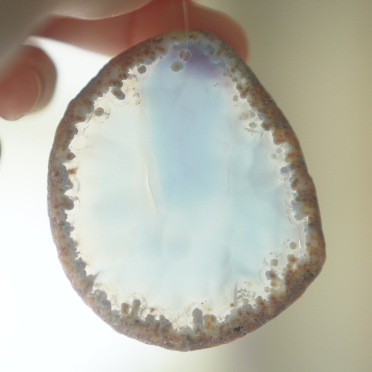 Salt Lake 12 - アゲートヒーリングチャイム / Agate Sun Catcher Wind Chime 668