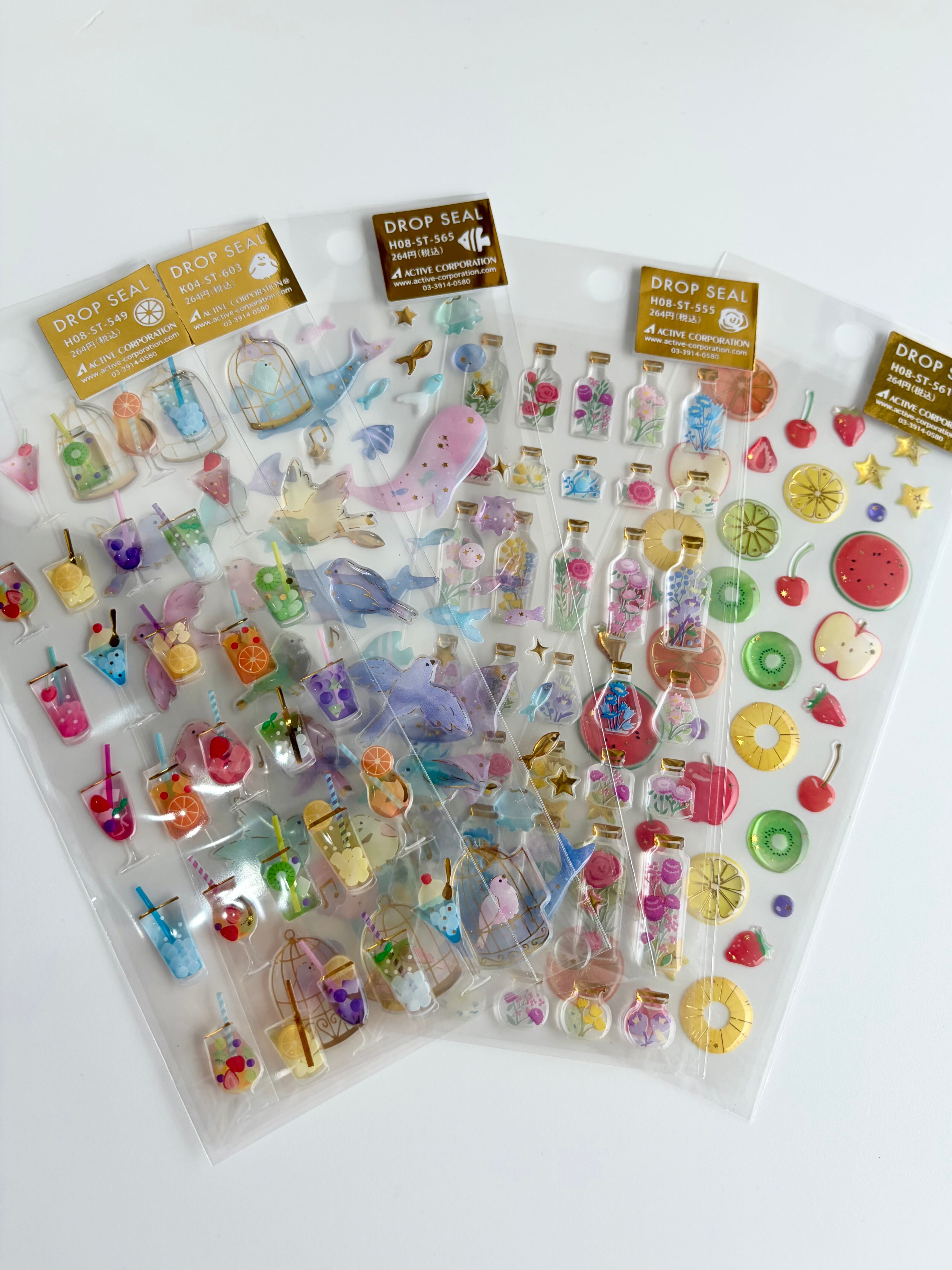ドロップシール 第3弾 | トレッペ雑貨店